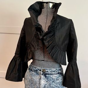 Monique Lhuiller Ruffled Jacket